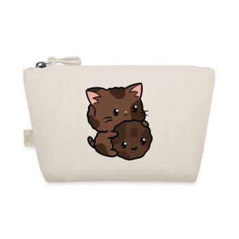 Cooki cat - Organic Pouch - nature - Front