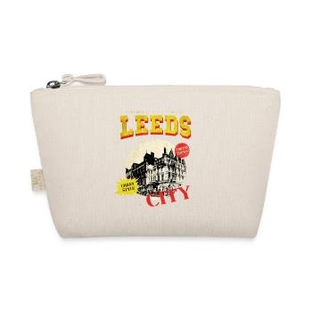 Leeds Angleterre UK City Skyline Vintage Rétro - Trousse biologique - nature - Devant