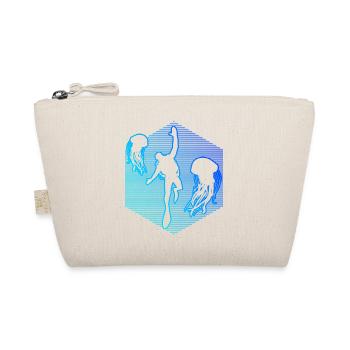 Men's Women's Diver Scuba Diver Scuba Diver - Organic Pouch - nature - Front