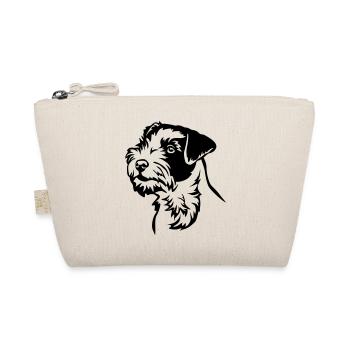 Parson Russell Terrier Head - Organic Pouch - nature - Front