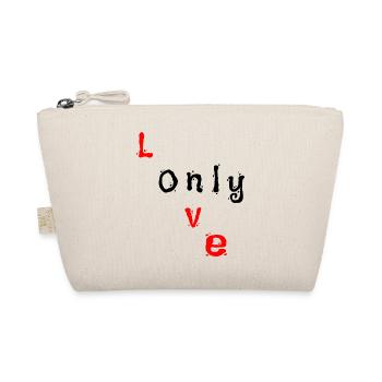 Only Love - Bio-Täschchen - Natur - Vorne