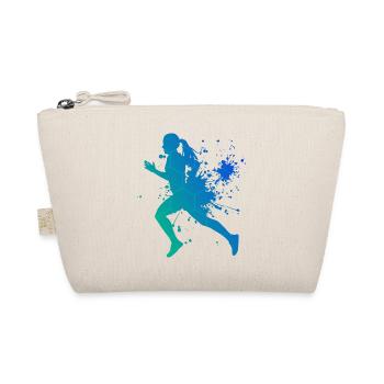 Damen Fitness Rennen Laufen Cross Country Running - Bio-Täschchen - Natur - Vorne