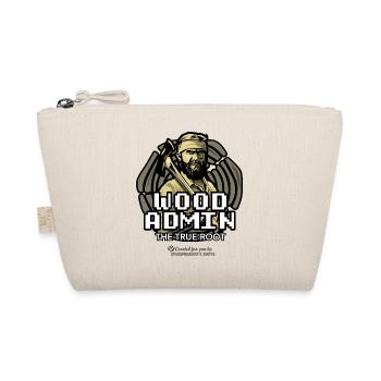 Wood Admin Lumberjack Dictons Design - Trousse biologique - nature - Devant