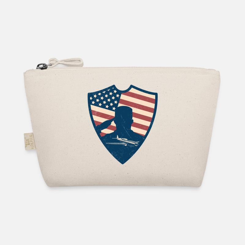 USA Plane Bio-Täschchen