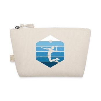 Beach Volleyball Volley Volleyball Player Beach Volley - Organic Pouch - nature - Front