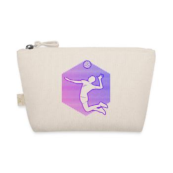 Volleyball Men's Volley Volleyball - Organic Pouch - nature - Front