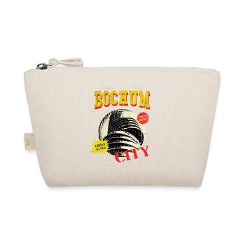 Bochum Deutschland Stadt Skyline Vintage Retro - Bio-Täschchen - Natur - Vorne