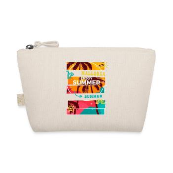 Mallorca Summer Sun Beach Sea Palms Holiday - Organic Pouch - nature - Front