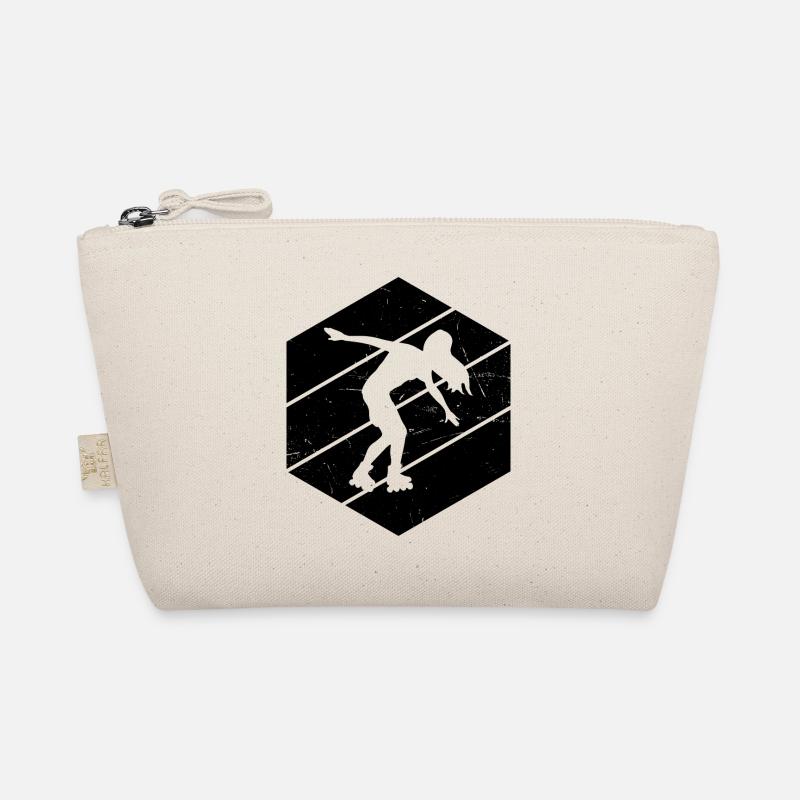 Roller Skating Herren Damen Rollschuh Rollerskate Bio-Täschchen