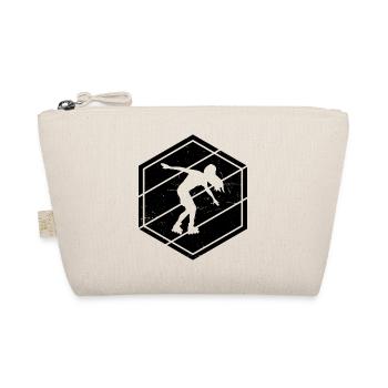Roller Skating Men Roller Skating Women - Organic Pouch - nature - Front