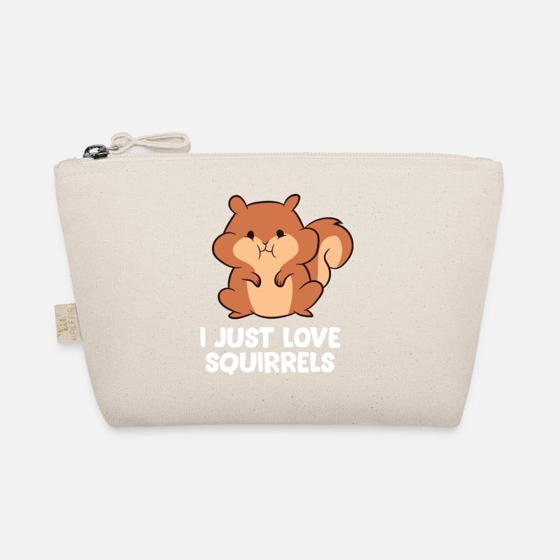 Squirrels - I just love Squirrels Organic Pouch