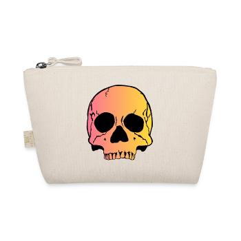 Skull 1 - Bio-Täschchen - Natur - Vorne