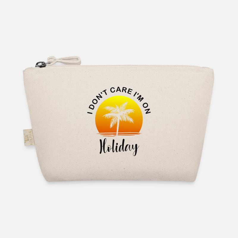 I don't care I'm on holiday Organic Pouch