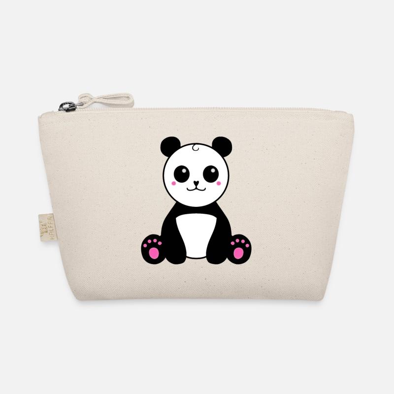 Panda Emoji Organic Pouch