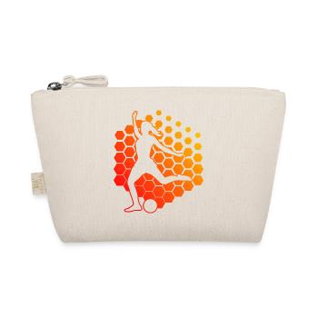 Footballer Men's Football Player Football - Organic Pouch - nature - Front