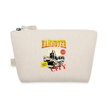 Hannover Germany City Skyline Vintage Retro - Organic Pouch - nature - Front