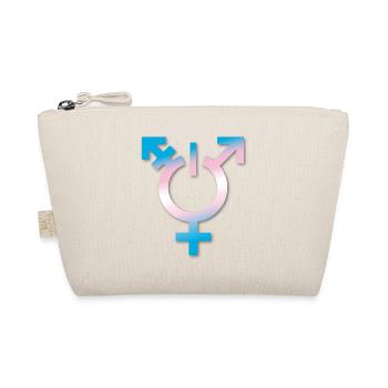 transgenre flagge trans LBGTQ queer ON coming out - Trousse biologique - nature - Devant