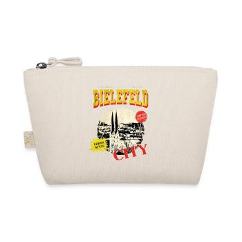 Bielefeld Deutschland Stadt Skyline Vintage Retro - Bio-Täschchen - Natur - Vorne