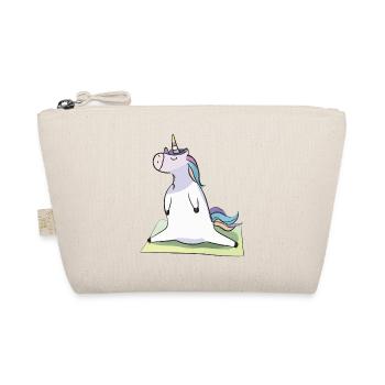 Unicorn Yoga Drôle Professeur de Yoga Idée Cadeau - Trousse biologique - nature - Devant