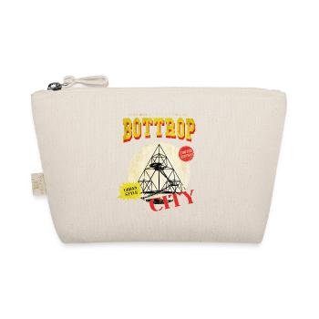 Bottrop Deutschland Stadt Skyline Vintage Retro - Bio-Täschchen - Natur - Vorne