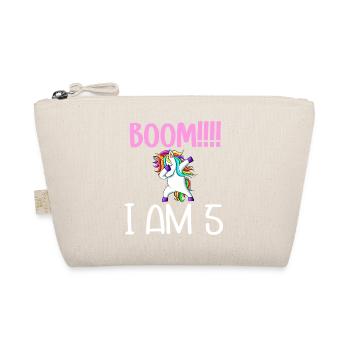 Dabbing birthday unicorn for kid 5 years old girl - Trousse biologique - nature - Devant