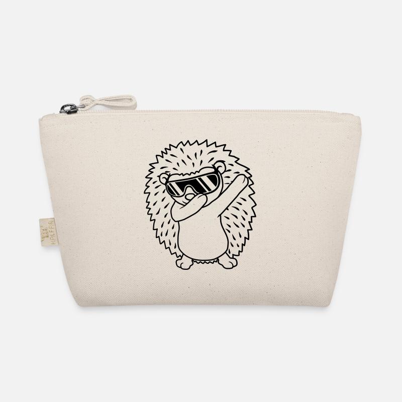 dabbing hedgehog dab dance Organic Pouch