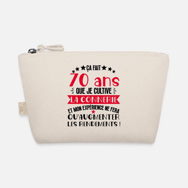 70 ans que je cultive la connerie anniversaire Trousse biologique