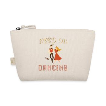 Keep on dancing, continuez à danser, danseur vinyl - Trousse biologique - nature - Devant