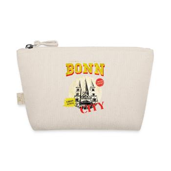 Bonn Deutschland Stadt Skyline Vintage Retro - Bio-Täschchen - Natur - Vorne