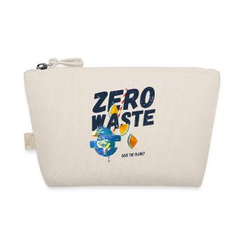 Zéro déchet, planet B - Trousse biologique - nature - Devant