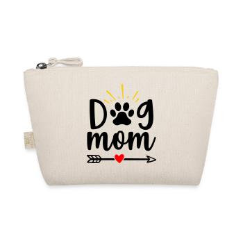 Dog mom - Bio-Täschchen - Natur - Vorne