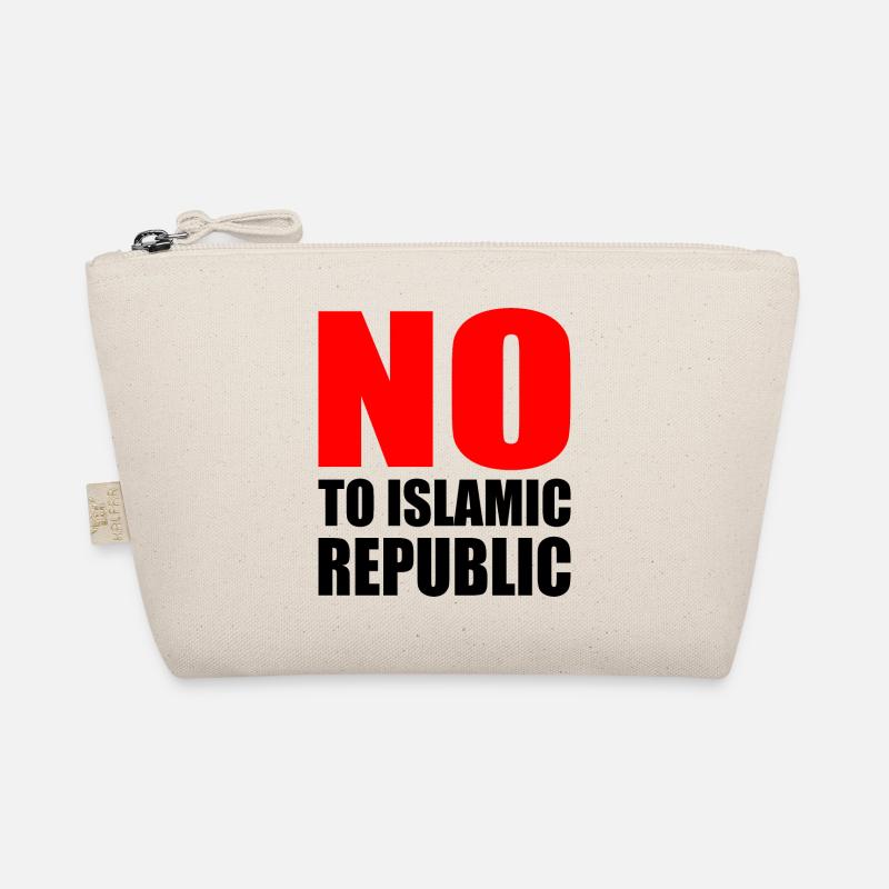 no to islamic republic Organic Pouch