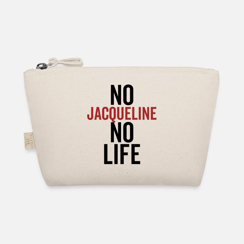 Keine Jacqueline Kein Leben - Bio-Täschchen - Natur