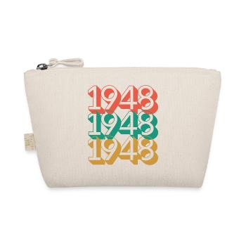 Anniversaire année 1948 / Vintage 1948 / Retro 48 - Trousse biologique - nature - Devant