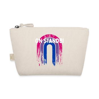 On StandBi Bisexual Funny Bi Humor LGBTQ Pride - Bio-Täschchen - Natur - Vorne