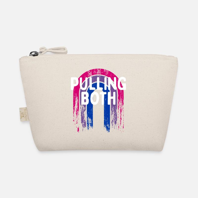 Pulling Both Bisexual LGBTQ Bi Pride Couples Funny Bio-Täschchen