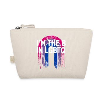 I'm The B in LGBTQ Bisexual Pride Bi LGBT - Bio-Täschchen - Natur - Vorne
