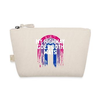Mon autoroute va dans les deux sens Bisexuel LGBTQ Bi Pride - Trousse biologique - nature - Devant