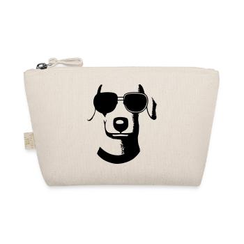 Dachshund Dog Dogs Sunglasses Cool Vector 4 - Organic Pouch - nature - Front
