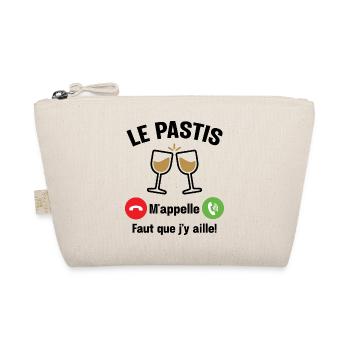 Le pastis m'appelle - Cadeau humour apéro alcool - Trousse biologique - nature - Devant