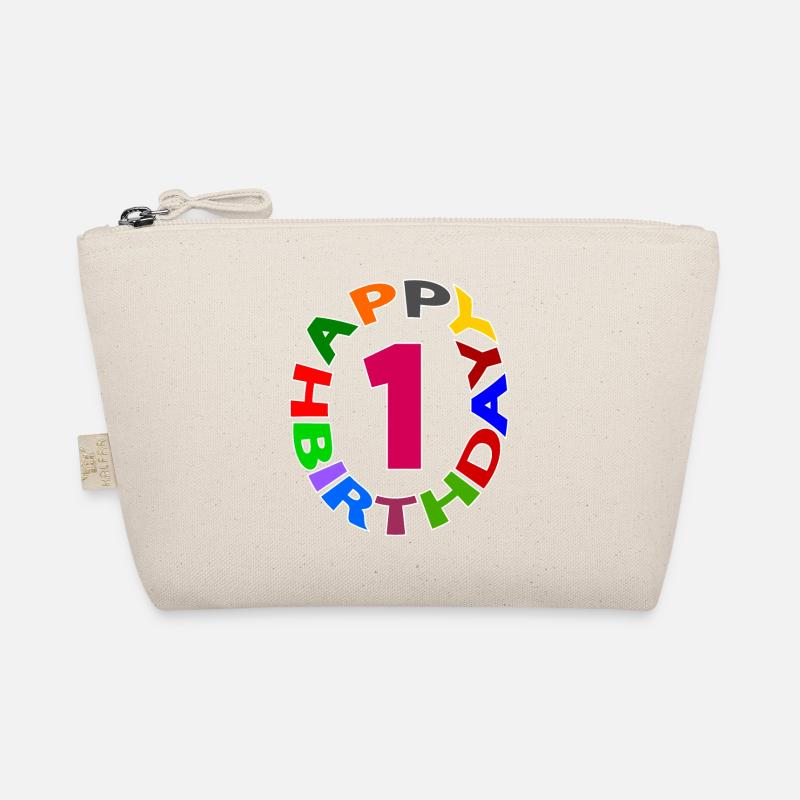 Happy Birthday 1 Bio-Täschchen