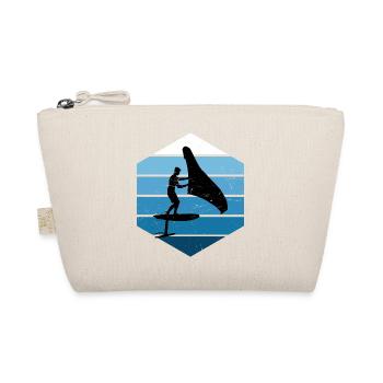 hydrofoil Women wingsurf wingfoil wingsurfing - Organic Pouch - nature - Front