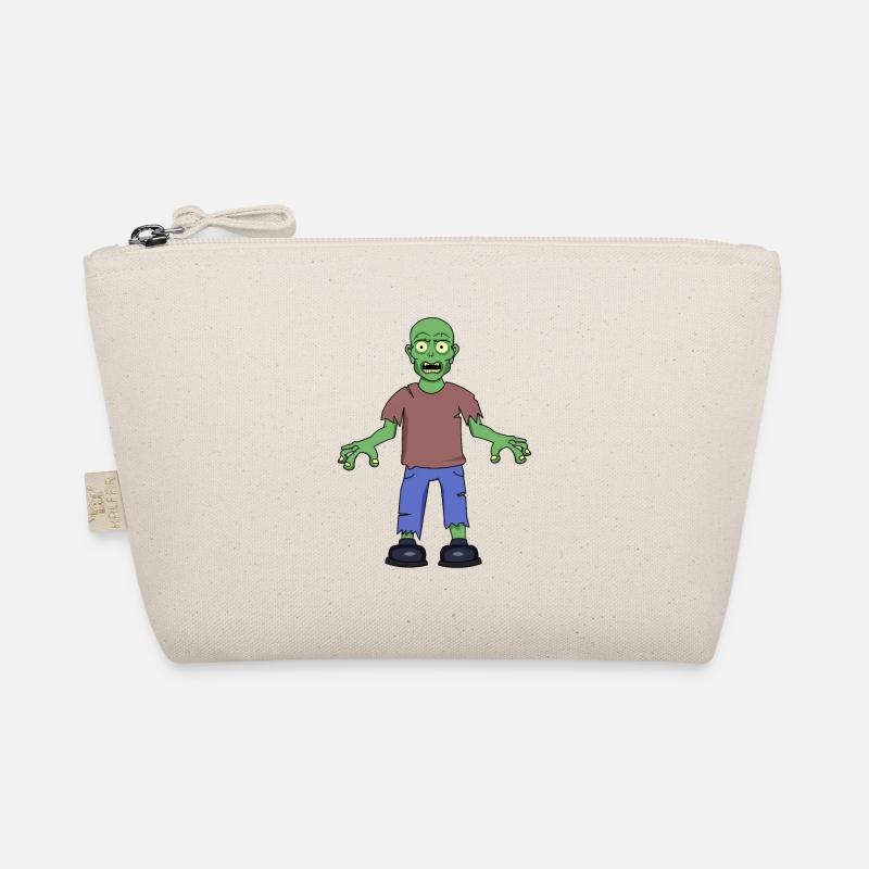 Scared Zombie Organic Pouch