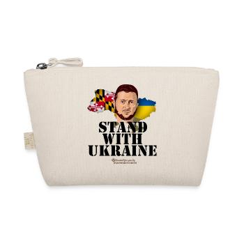 Maryland Ukraine Supporters Merch Design - Trousse biologique - nature - Devant