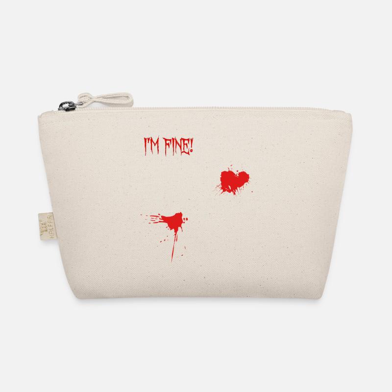 I’m Fine Blutspritzer Bio-Täschchen