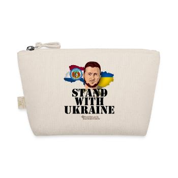 Missouri Ukraine Flag Supporter Design - Trousse biologique - nature - Devant