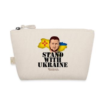 Ukraine Selenskyj New Mexico Stand with Ukraine - Bio-Täschchen - Natur - Vorne