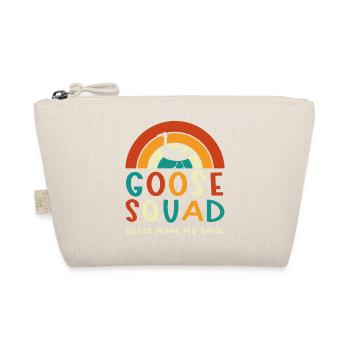Goose Squad Cute Bird Funny Geese Nature - Organic Pouch - nature - Front