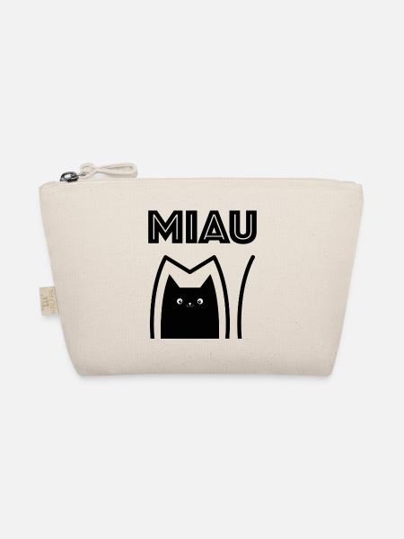 Miau_Katze - Bio-Täschchen - Natur