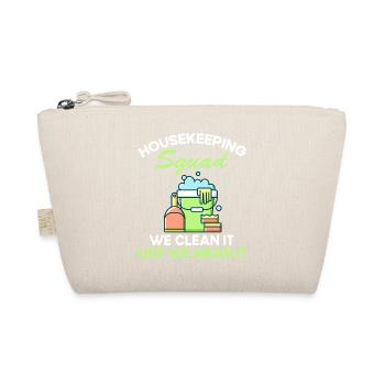 Household Cleanser Housekeeper Tee Humo - Organic Pouch - nature - Front